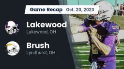 Recap: Lakewood  vs. Brush  2023