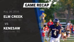 Recap: Elm Creek  vs. Kenesaw  2016