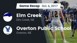 Recap: Elm Creek  vs. Overton Public School 2017