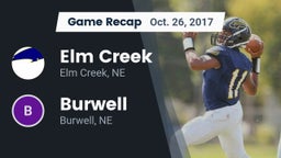 Recap: Elm Creek  vs. Burwell  2017