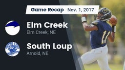 Recap: Elm Creek  vs. South Loup  2017