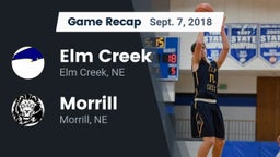 Recap: Elm Creek  vs. Morrill  2018