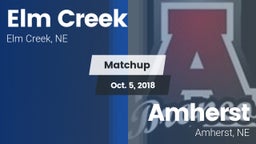 Matchup: Elm Creek High vs. Amherst  2018