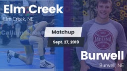 Matchup: Elm Creek High vs. Burwell  2019