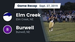 Recap: Elm Creek  vs. Burwell  2019
