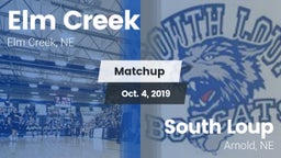 Matchup: Elm Creek High vs. South Loup  2019