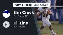 Recap: Elm Creek  vs. Hi-Line 2020