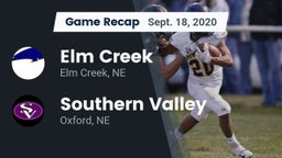 Recap: Elm Creek  vs. Southern Valley  2020