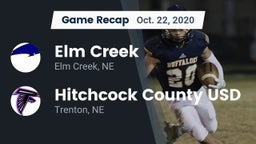 Recap: Elm Creek  vs. Hitchcock County USD  2020