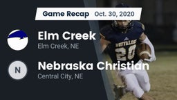 Recap: Elm Creek  vs. Nebraska Christian  2020
