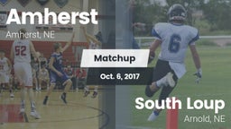 Matchup: Amherst  vs. South Loup  2016