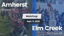 Matchup: Amherst  vs. Elm Creek  2020