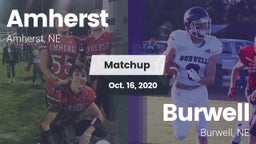 Matchup: Amherst  vs. Burwell  2020