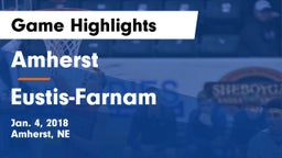 Amherst  vs Eustis-Farnam  Game Highlights - Jan. 4, 2018