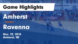 Amherst  vs Ravenna  Game Highlights - Nov. 29, 2018