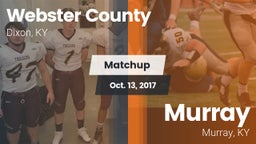 Matchup: Webster County High vs. Murray  2017