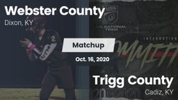 Matchup: Webster County High vs. Trigg County  2020