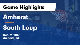 Amherst  vs South Loup  Game Highlights - Dec. 2, 2017