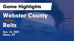 Webster County  vs Reitz Game Highlights - Jan. 16, 2021