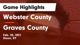 Webster County  vs Graves County  Game Highlights - Feb. 20, 2021
