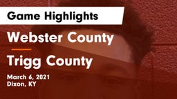 Webster County  vs Trigg County  Game Highlights - March 6, 2021