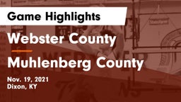 Webster County  vs Muhlenberg County  Game Highlights - Nov. 19, 2021