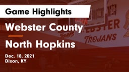 Webster County  vs North Hopkins  Game Highlights - Dec. 18, 2021