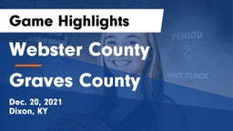 Webster County  vs Graves County  Game Highlights - Dec. 20, 2021