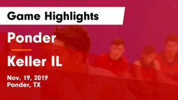 Ponder  vs Keller IL Game Highlights - Nov. 19, 2019