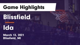 Blissfield  vs Ida  Game Highlights - March 13, 2021