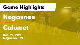 Negaunee  vs Calumet  Game Highlights - Dec. 20, 2021
