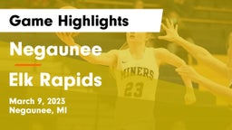 Negaunee  vs Elk Rapids  Game Highlights - March 9, 2023