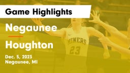 Negaunee  vs Houghton  Game Highlights - Dec. 5, 2023