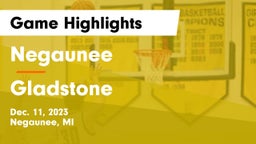 Negaunee  vs Gladstone  Game Highlights - Dec. 11, 2023