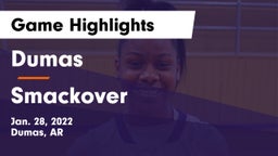 Dumas  vs Smackover  Game Highlights - Jan. 28, 2022