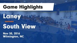 Laney  vs South View Game Highlights - Nov 30, 2016