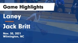 Laney  vs Jack Britt  Game Highlights - Nov. 30, 2021