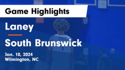 Laney  vs South Brunswick  Game Highlights - Jan. 10, 2024