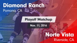 Matchup: Diamond Ranch High vs. Norte Vista  2016