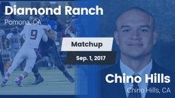 Matchup: Diamond Ranch High vs. Chino Hills  2017