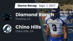 Recap: Diamond Ranch  vs. Chino Hills  2017