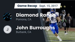 Recap: Diamond Ranch  vs. John Burroughs  2017