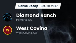 Recap: Diamond Ranch  vs. West Covina  2017