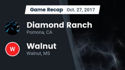 Recap: Diamond Ranch  vs. Walnut  2017