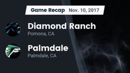 Recap: Diamond Ranch  vs. Palmdale  2017