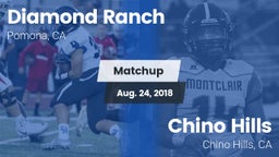 Matchup: Diamond Ranch High vs. Chino Hills  2018