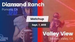 Matchup: Diamond Ranch High vs. Valley View  2018