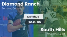 Matchup: Diamond Ranch High vs. South Hills  2019