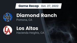Recap: Diamond Ranch  vs. Los Altos  2022