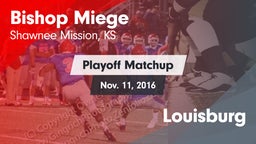 Matchup: Bishop Miege High vs. Louisburg 2016